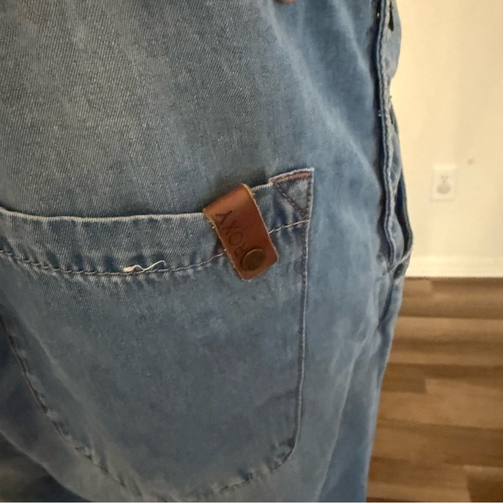Roxy Light Blue Denim Overalls - Picture 9 of 15